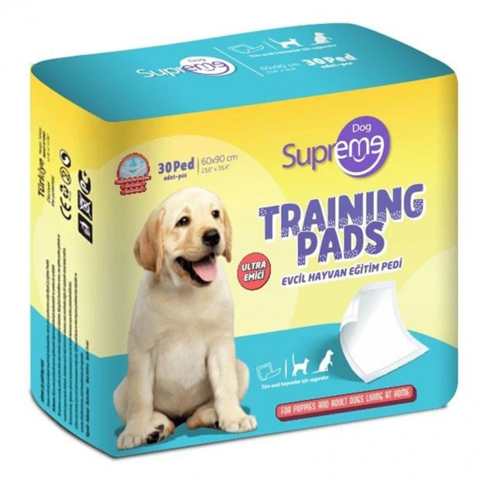 Supreme Dog Köpekler İçin Ekstra Emici Çiş Eğitim Pedi 60x90cm (30lu)