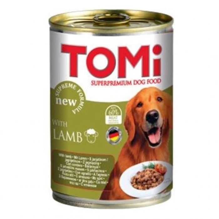 Tomi Kuzu Etli Köpek Konservesi 400 Gr.