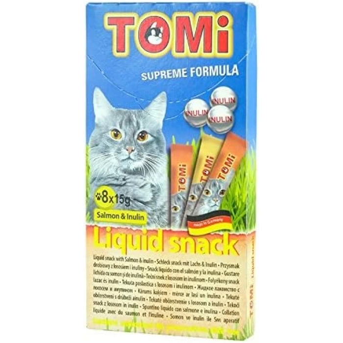 Tomi Somon ve İnülinli Krema Kedi Ödül Maması 15gr (8li)