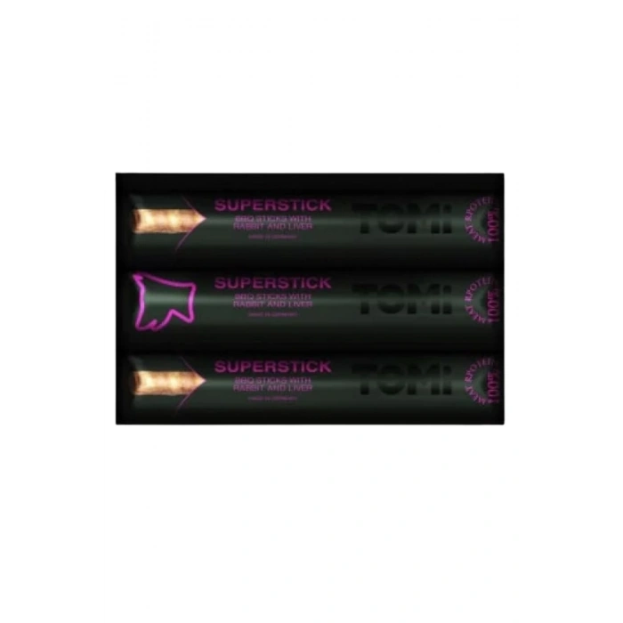 Tomi Tavşan ve Ciğer BBQ Köpek Ödül Çubuğu 10gr (3lü)