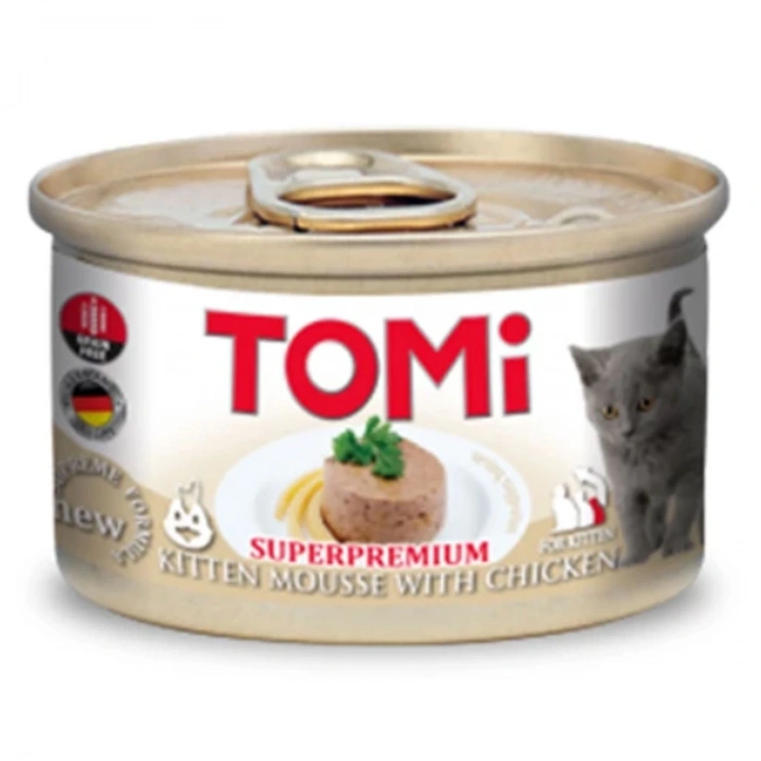 Tomi Tavuklu Yavru Kedi Konservesi 85gr