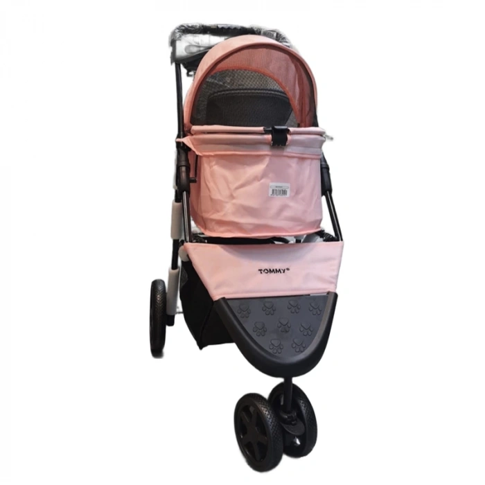 Tommy Evcil Hayvan Arabası 86*46*94,5 cm Pembe Max 15 Kg