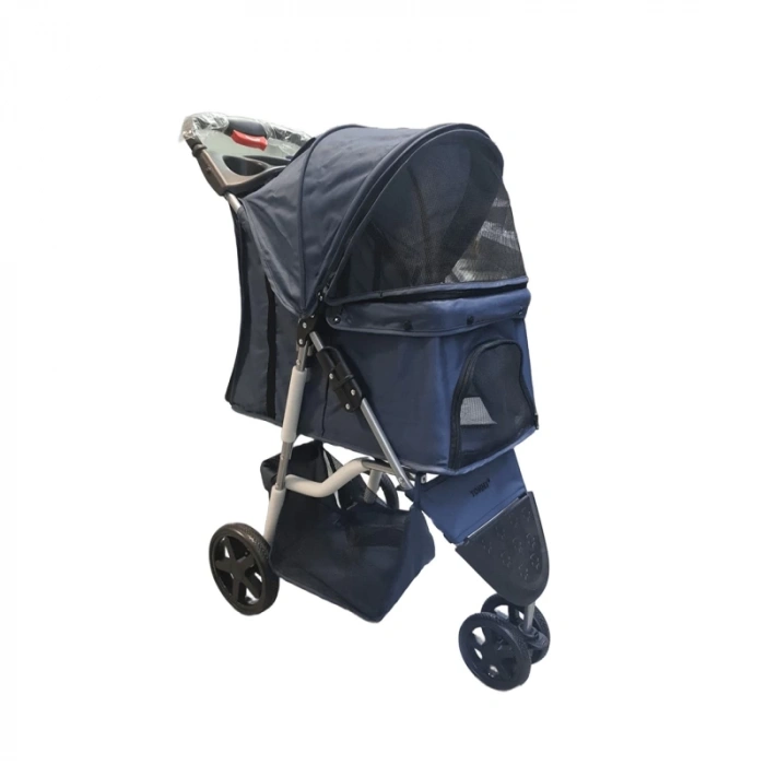 Tommy Evcil Hayvan Arabası 87*50*107 cm Lacivert Max 20 Kg