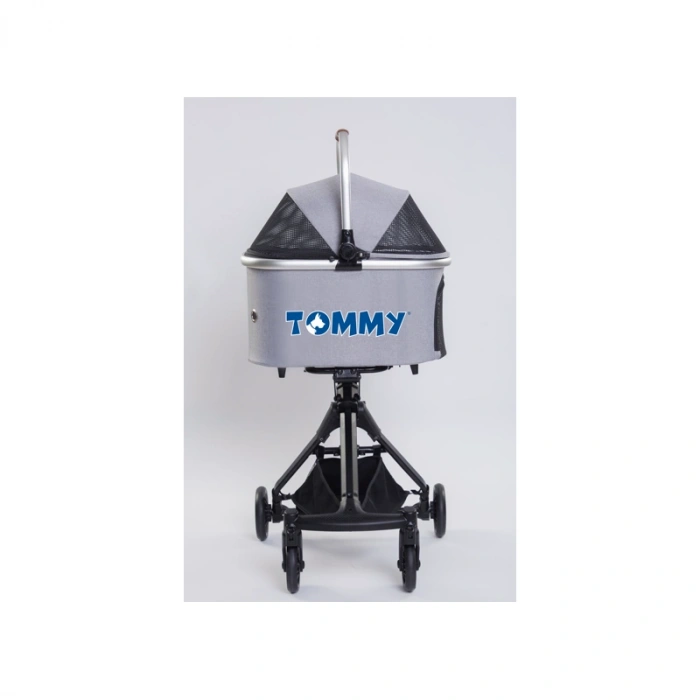 Tommy Evcil Hayvan Arabası Gri 83*48.5*110cm Max 10kg