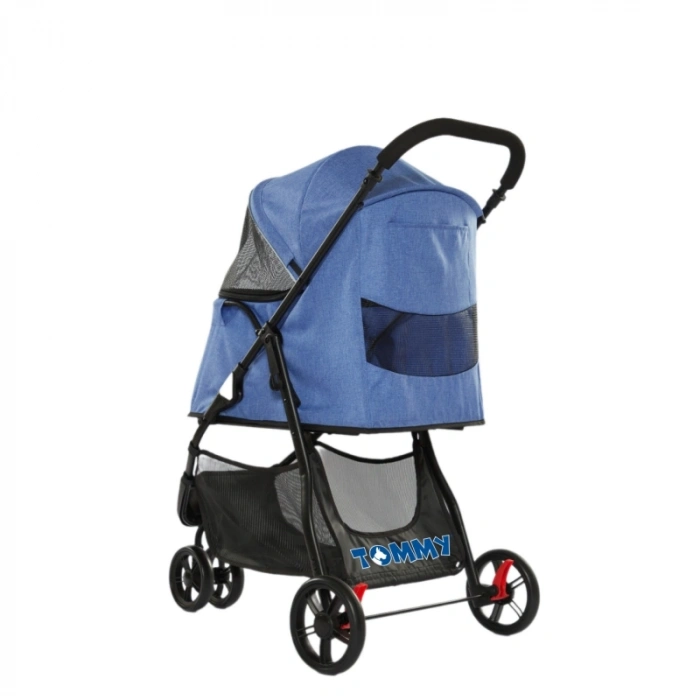 Tommy Evcil Hayvan Arabası Lacivert 74.5*52.2*98cm Max 15kg