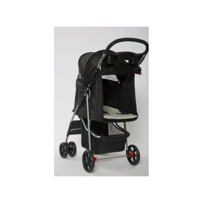 Tommy Evcil Hayvan Arabası Siyah 80.5*45.5*101 Max 15kg