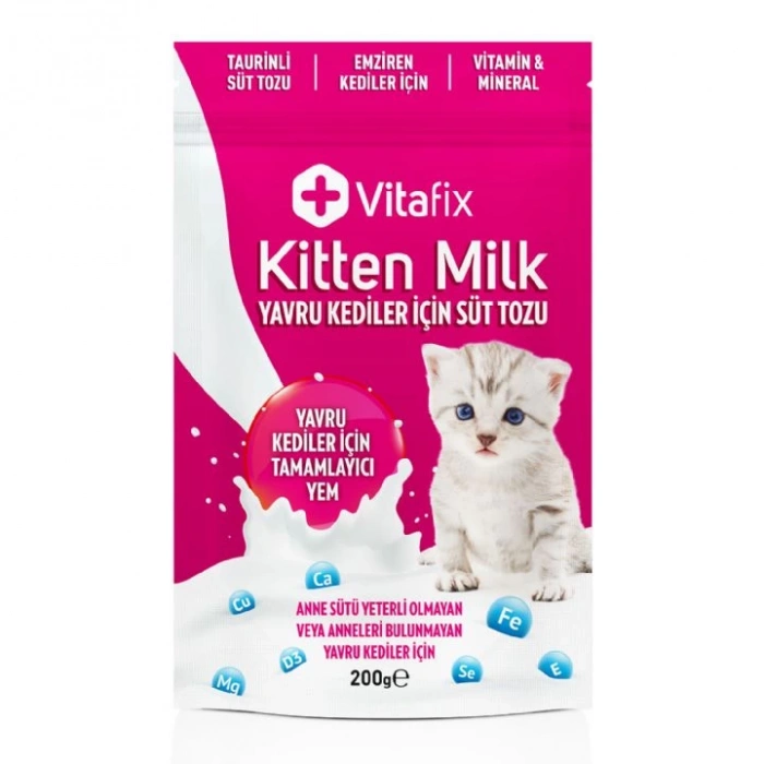 Vitafix Yavru Kedi Süt Tozu 200 Gr