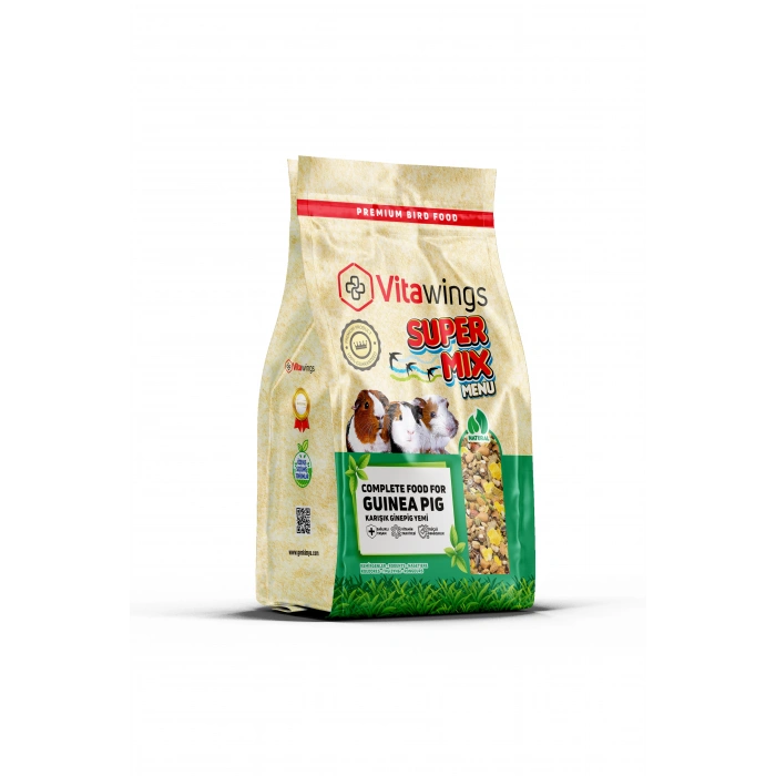 VitaWings Super Mix Menu Ginepig Yemi 800 Gr
