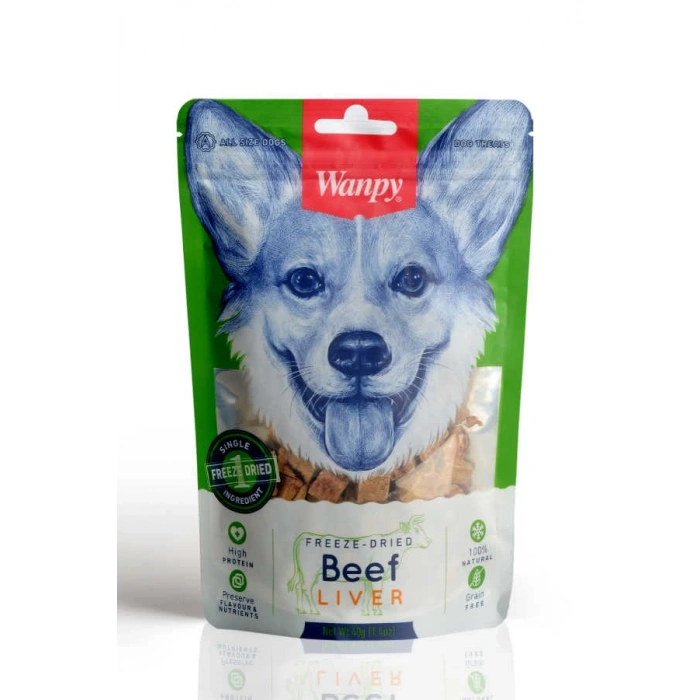 Wanpy Kurutulmuş %100 Dana Ciğeri 40 gr