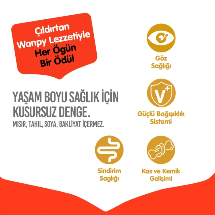 Wanpy Tahılsız Tavuklu Yetişkin Kedi Maması 1,5 kg