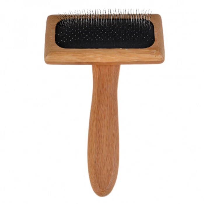 Zampa Ahşap Kedi ve Köpek Fırçası Medium 15x9.5cm