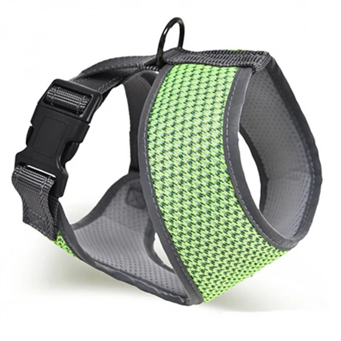 Zampa Finix Köpek Gövde Tasması Yeşil Xlarge 47x58-78 Cm