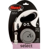 Flexi Select Otomatik Şerit Köpek Gezdirme Kayışı 7m [M] (Açık Gri)