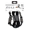 M-PETS GENTLE DOG FONKSİYONEL GEZDİRME TASMA BLACK