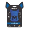 M-Pets Power Chew Kauçuk Köpek Ödül Oyuncağı 8,4x7,6x11,5cm (Mavi) [L]