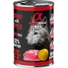 Alpha Sprit %93 Et İberia Pork&Sarı Elma Köpek Konservesi 400 Gr