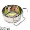 Flip Askılı Metal Mama ve Su Kabı 10 Oz