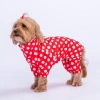 Pawstar Red Dots Rompers Xl