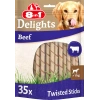 8in1 Delights Köpekler için Biftekli Ödül Çubuğu 35 Adet