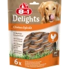 8in1 Smart Delights Chicken Spirals Tavuklu Burgu Köpek Ödülü 6 Adet