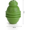 Beeztees Sumo Dayanıklı Dental Oyuncak 6x6x8cm [S] (Yeşil)