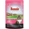 Bonnie Pouch Kuzu Etli Ciğerli Kedi Maması 85gr