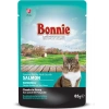 Bonnie Pouch Somonlu Ve Alabalıklı Jelly Yetişkin Kedi Konservesi 85gr