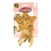 Catlife Yıldız Şekilli Naturel Kedi Oyuncağı