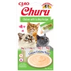 Churu Cream Tavuklu ve Deniz Taraklı Kedi Ödül Kreması 4x14 GR.