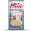 CIAO Churu Cream Kitten Ton Balıklı Yavru Kedi İçin Sıvı Ödül Maması 14gr (4lü)