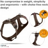 CURLI BELKA COMFORT HARNESS BROWN M