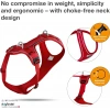CURLI BELKA COMFORT HARNESS RED XL