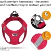 Curli Vest Harness Air-Mesh Red 2 Xs Size