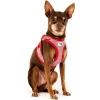 Curlı Vest Harness Merıno Red Large