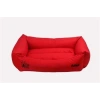 Dubex Gelato Serisi Kedi Köpek Yatağı Kırmızı Large 95x75x22 cm