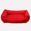 Dubex Gelato Serisi Kedi Köpek Yatağı Kırmızı XLarge 110x80x22 cm