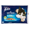 Felix Multipack Somonlu ve Ton Balıklı Yetişkin Kedi Yaş Maması 4x85gr