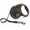 Flexi Black Desing Small 5m Şerit Gezdirme Yeşil