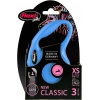 Flexi New Classic Otomatik Şerit Köpek Gezdirme Kayışı 3m (Mavi) [XS]