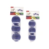 M-Pets Hop Tennis Topu Mavi 5cm 3lü Set