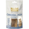 Nutri Feline Chicken & Fısh Sandwıch Snack 50 gr