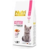 Nutri Feline Kitten Düşük Tahıllı Glutensiz Kedi Maması Somonlu 10 Kg.
