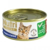 Nutri Feline Kıyılmış Ton Balıklı ve Karidesli Tahılsız Yetişkin Kedi Konservesi 85gr
