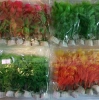 Plastik Akvaryum Bitki Renkli 6x30 cm