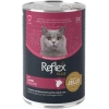 Reflex Plus Jöle İçinde Parça Kuzu Etli Yetişkin Kedi Konservesi 400gr