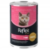 Reflex Plus Parça Etli Somonlu Ezme Yavru Kedi Konservesi 395gr