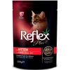Reflex Plus Pouch Parça Etli Kuzulu Yavru Kedi Konservesi 100gr