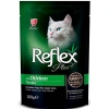 Reflex Plus Pouch Parça Etli Tavuklu Kedi Konservesi 100gr