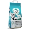 Sanicat Clumping White Kokusuz Hızlı Topaklanan Beyaz Kedi Kumu 10lt
