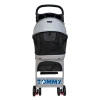 Tommy Evcil Hayvan Arabası Gri 80.5*45.5*101 Max 15kg